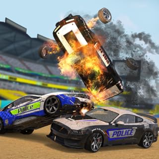 Demolition Derby Police Car Racing Game 3D