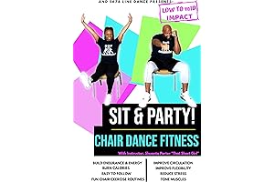 And 5678 Sit & Party Chair Dance Fitness DVD