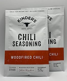 Kinders Woodfired Chili Packets, 2 packets