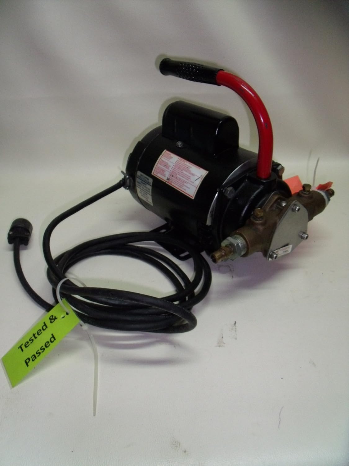 Dayton Pump Flexible Impeller, Teel Pump 1V395, Motor 1/2hp 115V, Used Amazon.co.uk Garden