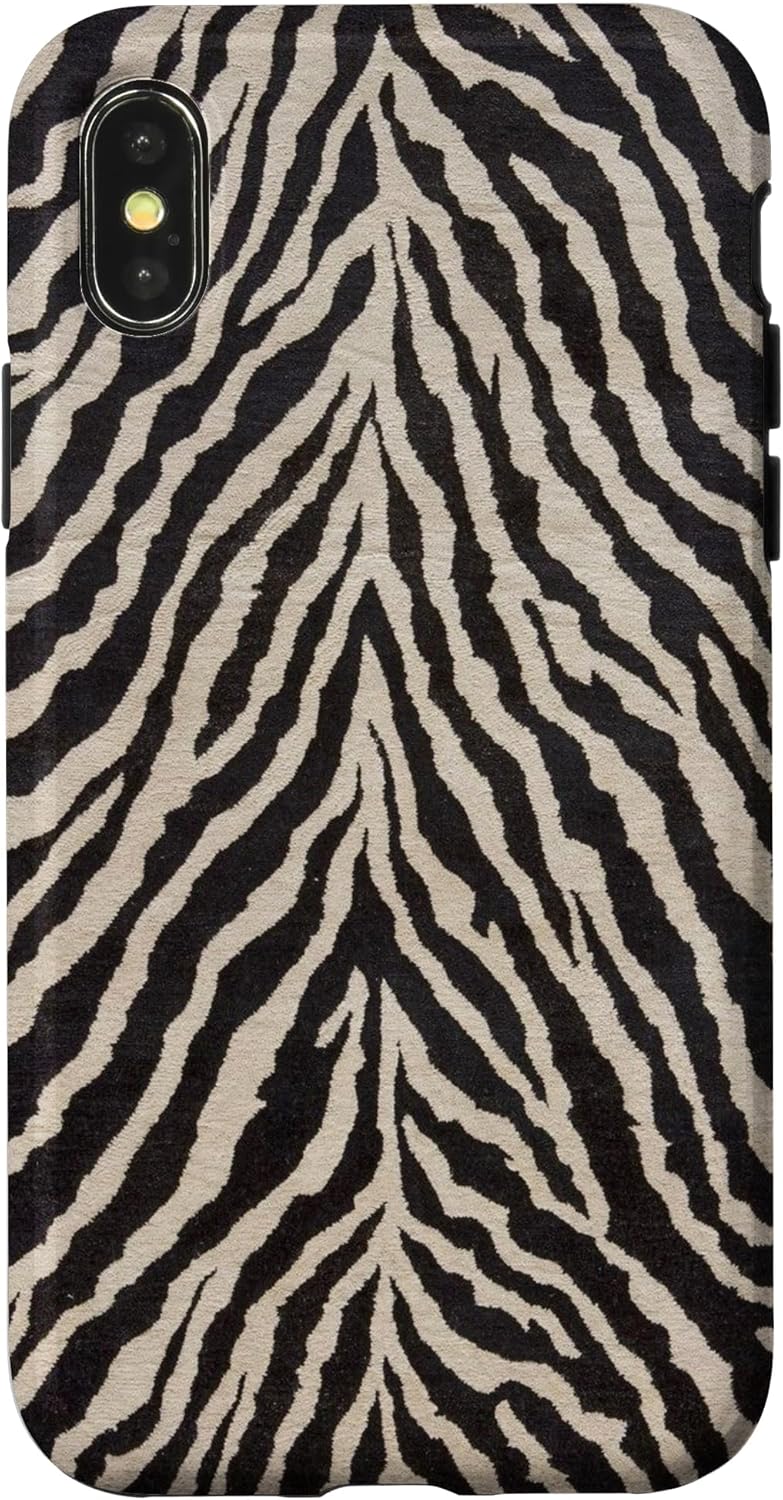 Zebra Print Case for iPhone 15 Pro