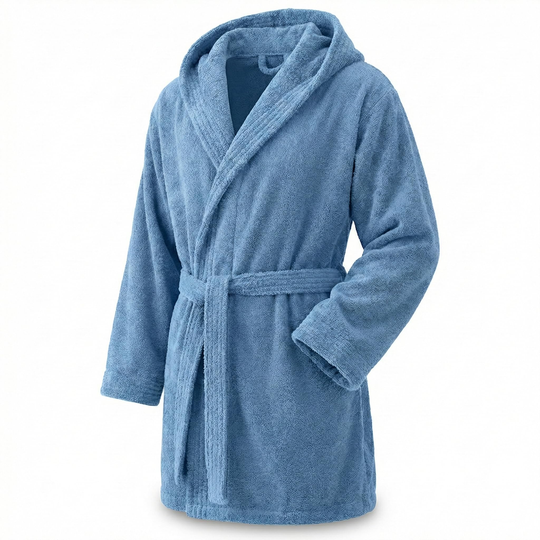 Top Towel - Elegant - Albornoz Sin Capucha para Mujer y Hombre 100% Algodón, 500 g/m² - Suave y Absorbente para Ducha, Spa y Piscina