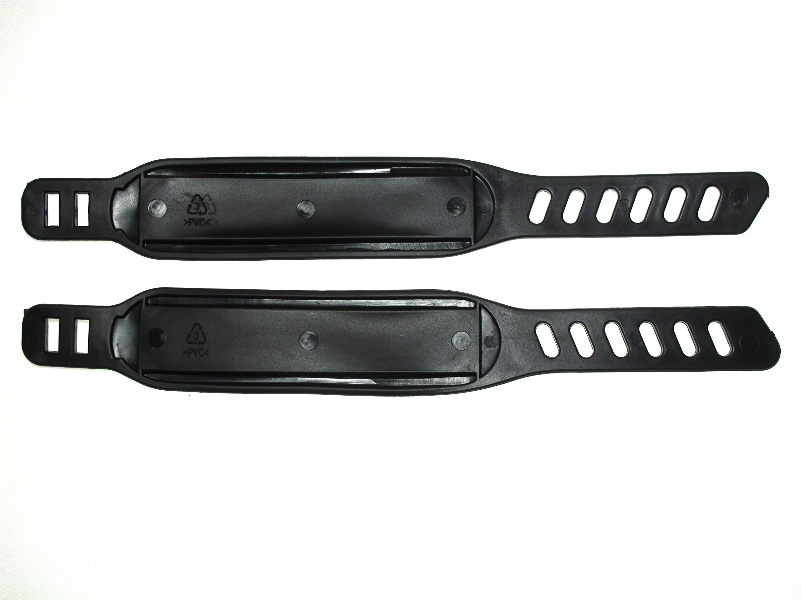 Kuanyu Generic Pedal Straps for Exercise Bike Stationary Fit Most Schwinn & More 1 Pair