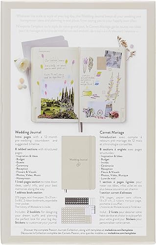 Miniatura 2 de Recetario Moleskine Passion, cuaderno para recetas, tapa dura, grande, de 5" x 8.25", rojo escarlata, 400 páginas