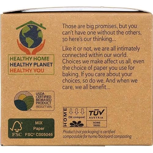 Miniatura 4 de If You Care Taza para hornear grande, 60 unidades