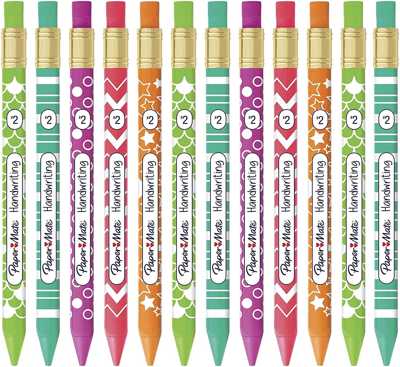 Paper Mate Handwriting Triangular Mechanical Pencils, 1