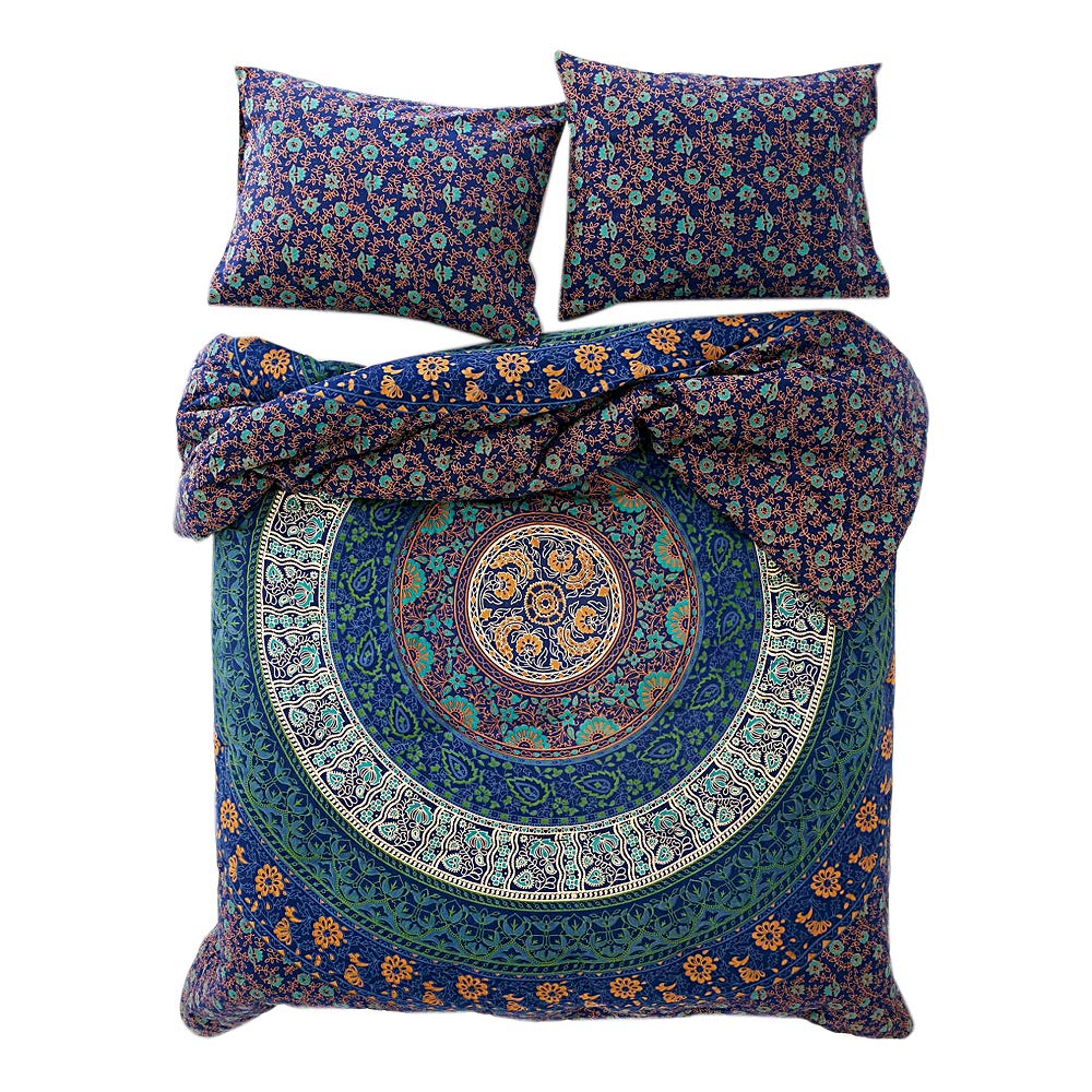 Marusthali Duvet Cover Cotton Permium Mandela Bedspread