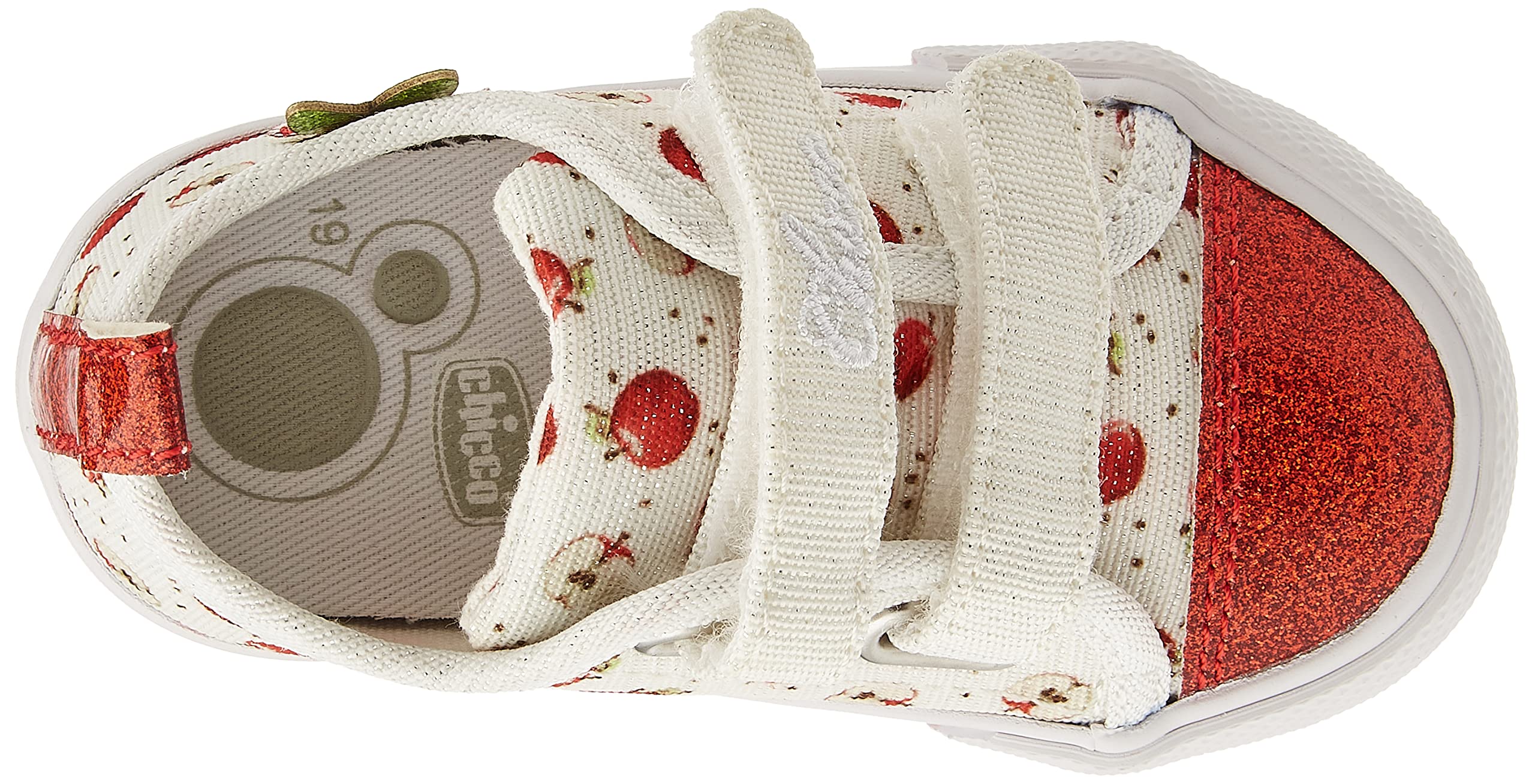 Chicco Chłopięce dziewczęce Scarpa GAMELA buty do łóżeczka dziecięcego, Bianco, 2 UK dziecko