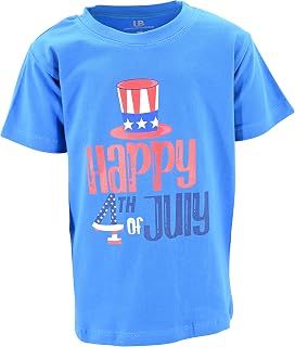 Boys Short Sleeve Funny Graphic Tees for Toddler to Big Kid