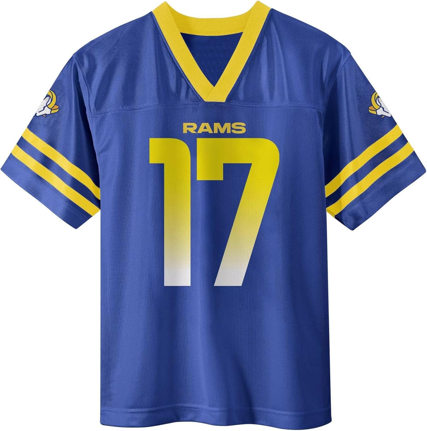 Puka Nacua Los Angeles Rams Blue #17 NFL Kids Youth 4-20 Name and Number Team Color Home Player Football Jersey
