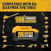 Vista 4 de Batería eléctrica Alloyman 20V 4.0AH herramientas eléctricas compactas