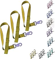 Vista 4 de Majestic Ally Paquete de 3 ganchos para correa de cubo de caballo, diseño práctico y fácil para uso en interiores o exteriores, juego de 3, 1 x 22