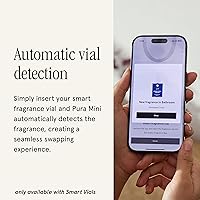 Vista 7 de Pura Mini difusor de fragancia inteligente para espacios pequeños, dispositivo inteligente ajustable para el hogar con luz LED y detección