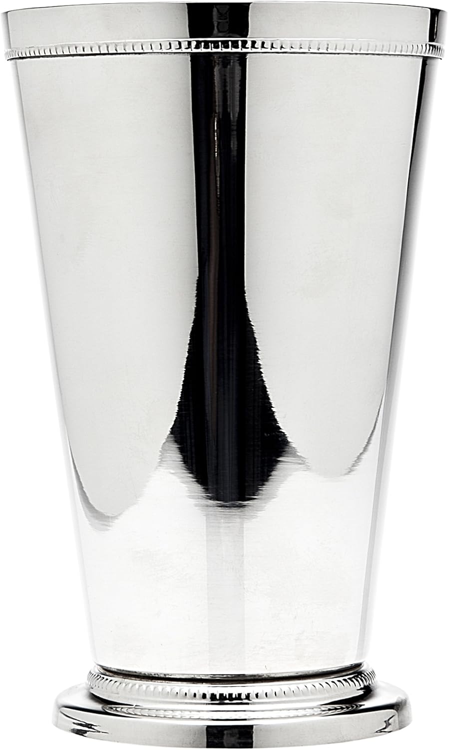 Pewter Mint Julep Cup Beaded Edge - Zapffe Silversmiths
