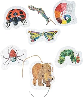 The World of Eric Carle Lacing Cards - Educational - Learning Aids - Manipulatives - 24 Pieces