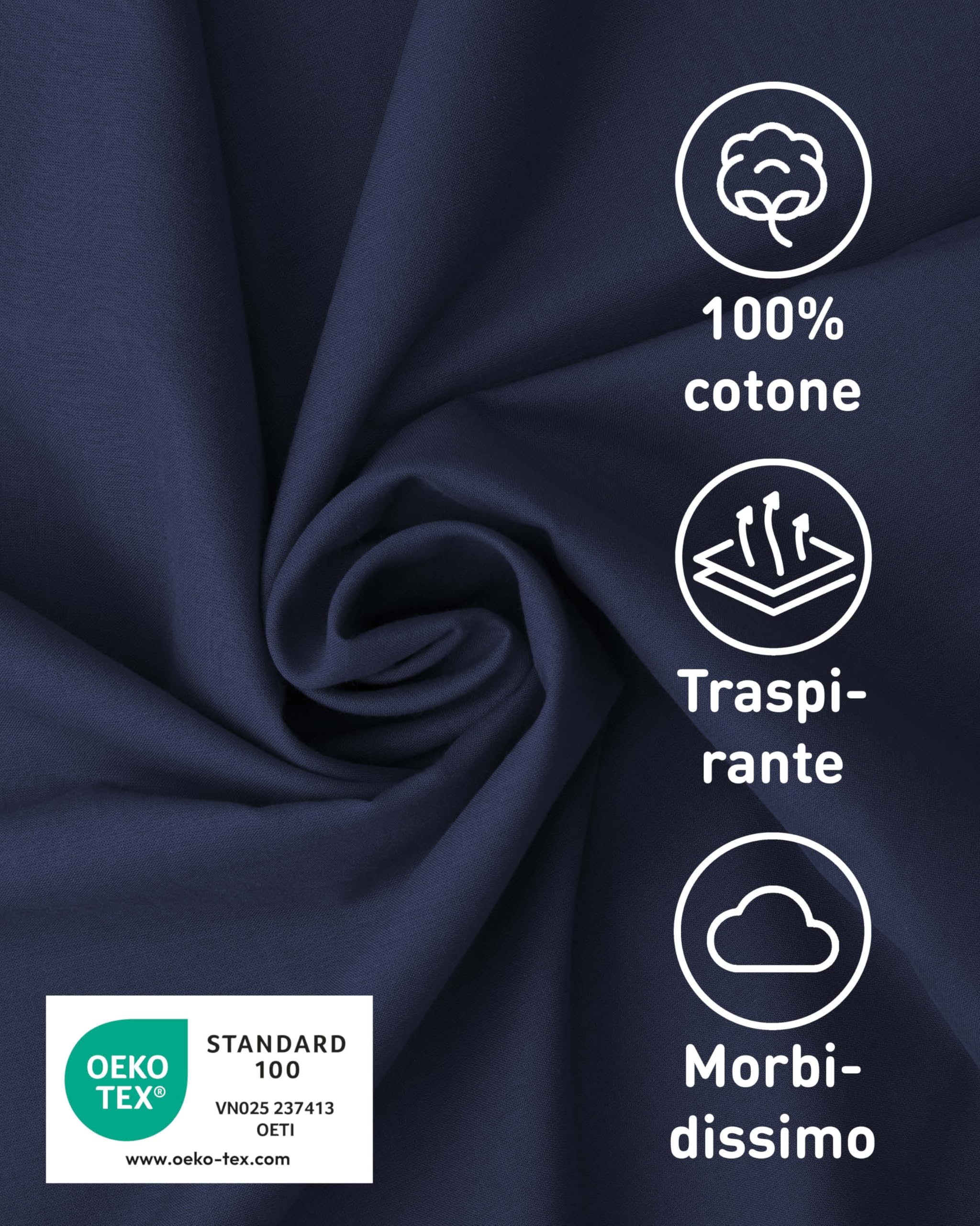 Fit-Flip Sacco Lenzuolo da Viaggio 100% Cotone o Microfibra - Sacco a pelo con scomparto per cuscino - Sacco Letto singolo ultraleggero e compatto - Sacco a Pelo leggero Estivo