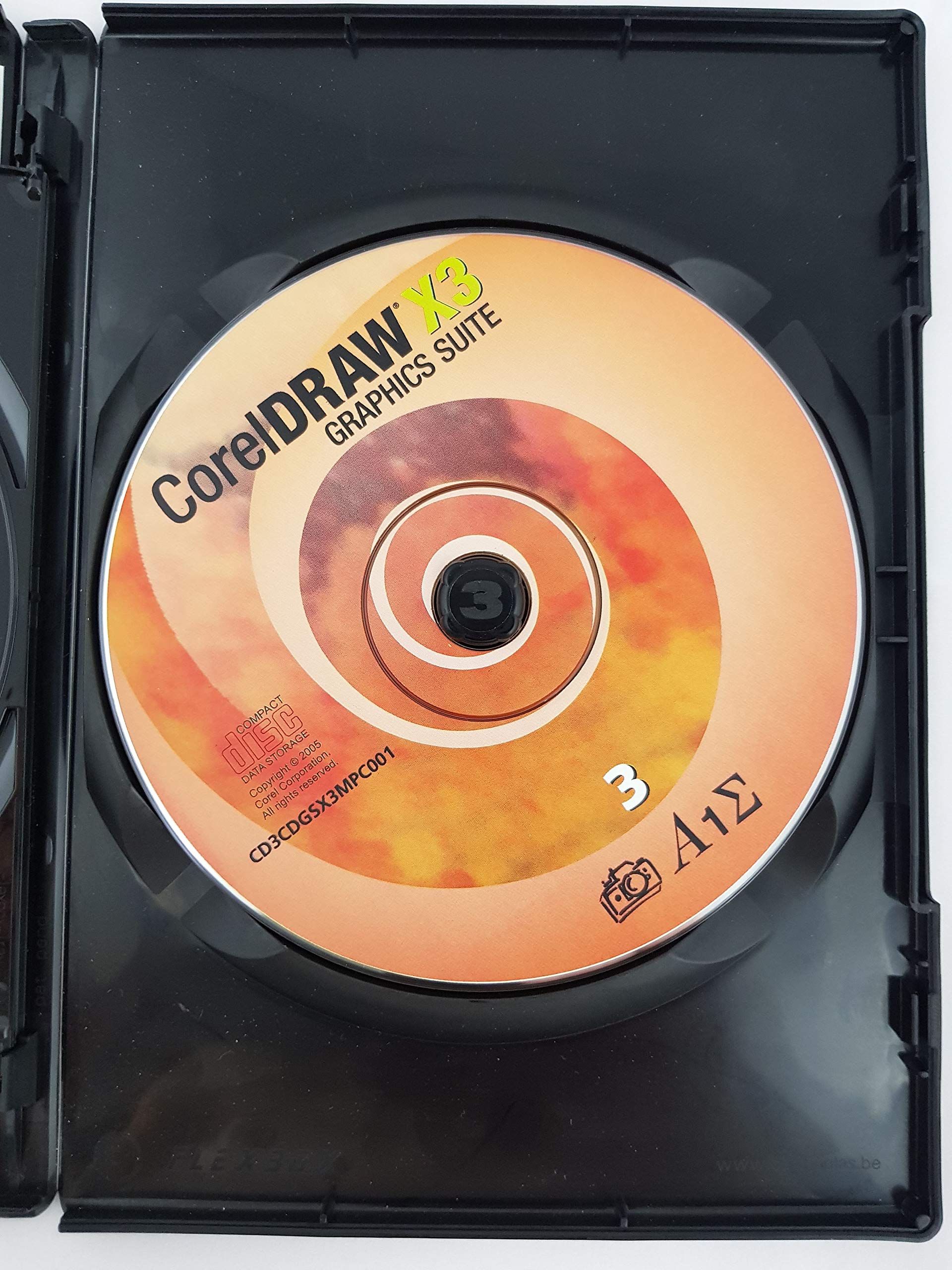 Corel Draw Graphics Suite x3 EDU dt. CD