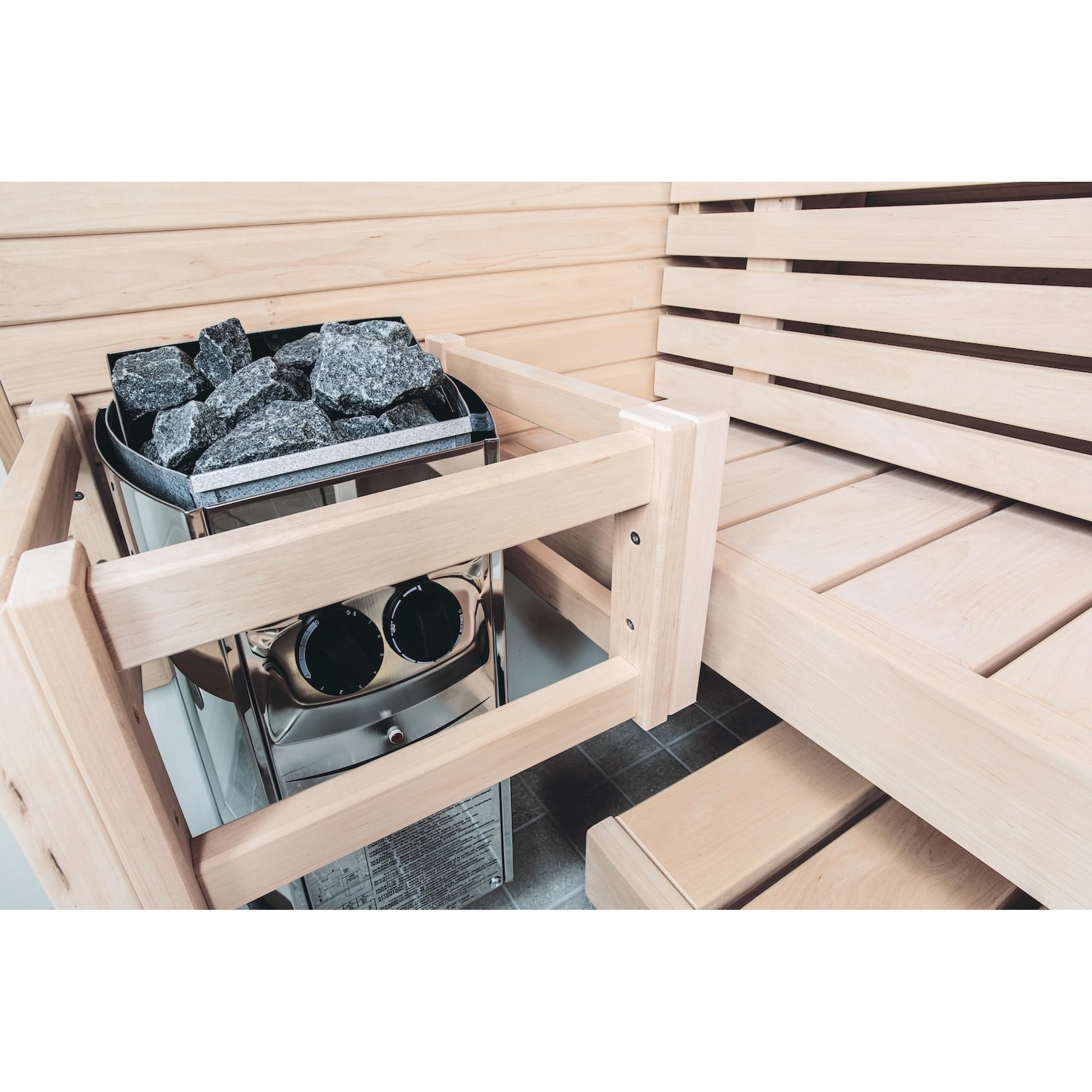 Harvia Poêle Électrique Vega Compact - pour Sauna de Petite Taille - Facile d'Utilisation - Commandes Ergonomiques - Positionnement Mural - SN-HARVIA-BC23 HOLL'S Comfort Design SAUNAS