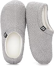 RockDove Women's Teddy Fleece Closed Back Indoor Slipper