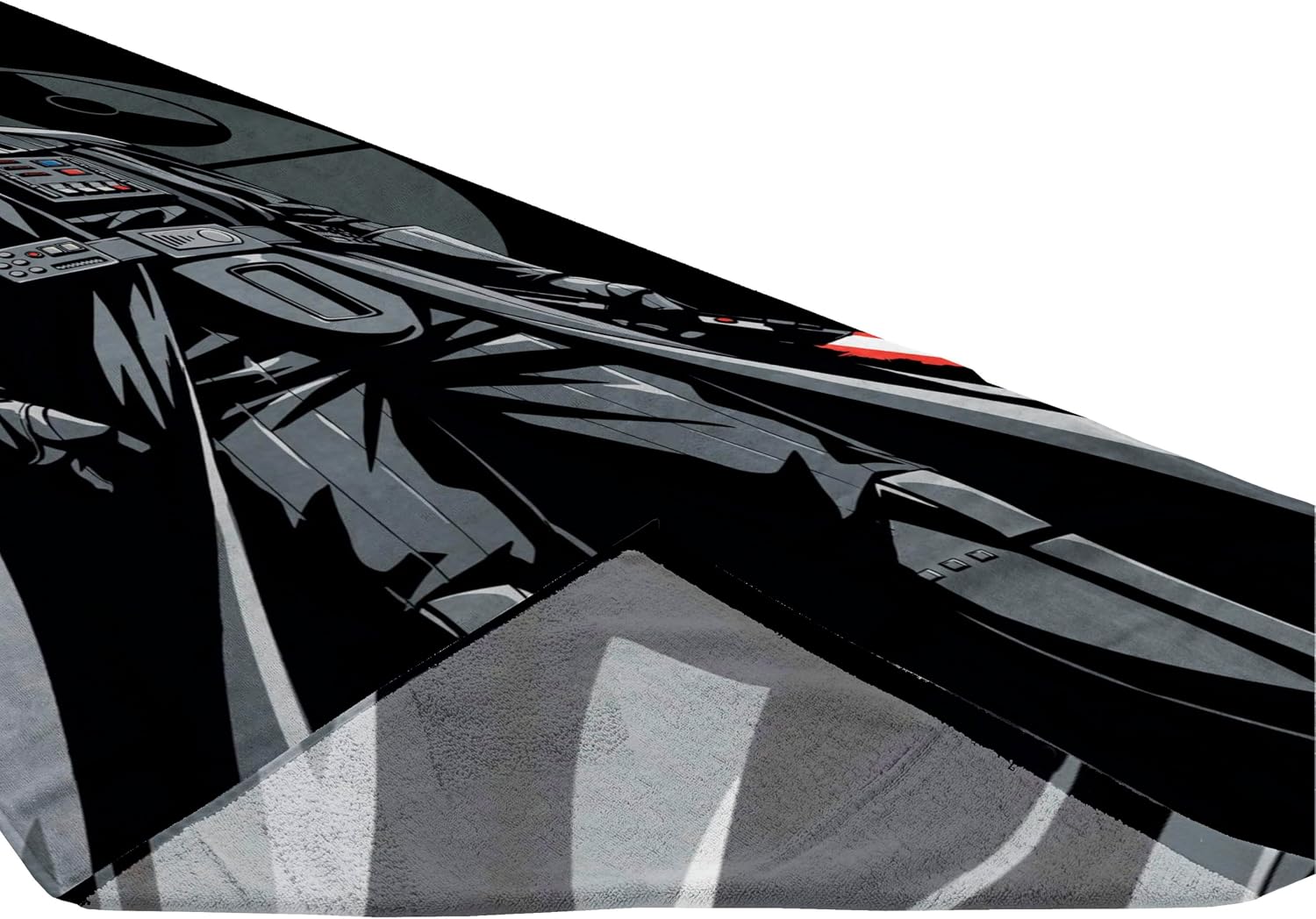 Jay Franco Star Wars Darth Vader Bath Pool Beach Towel - Kids Super Soft & Absorbent 100% Cotton Towel, Measures 28 x 58