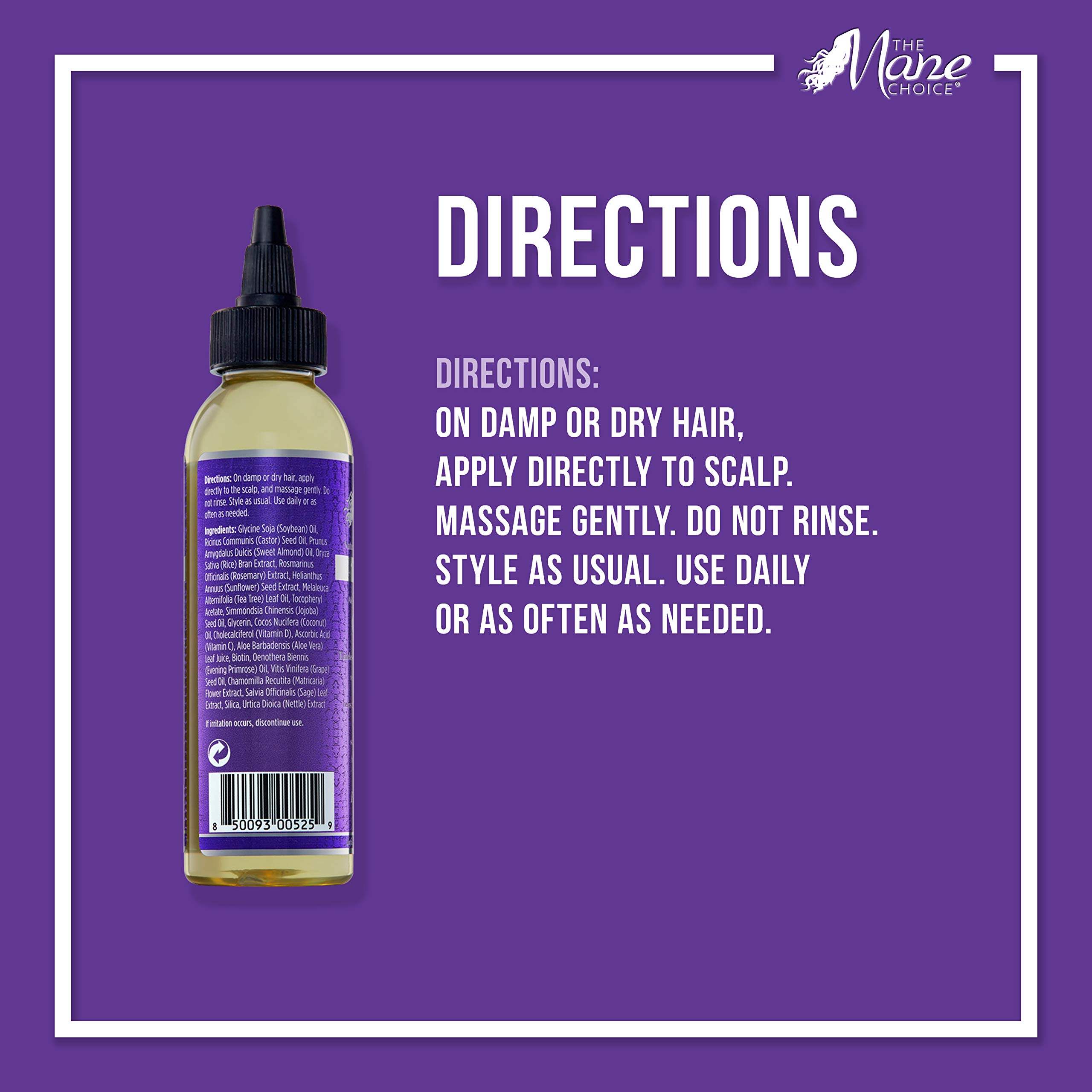 THE MANE CHOICE MultiVitamin Scalp Nourishing Hair Growth Oil (4