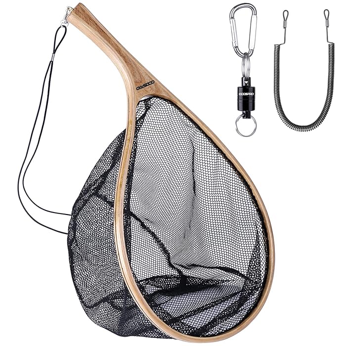 Buy ODDSPRO Fishing Net, Fly Fishing Net with Release, Fish