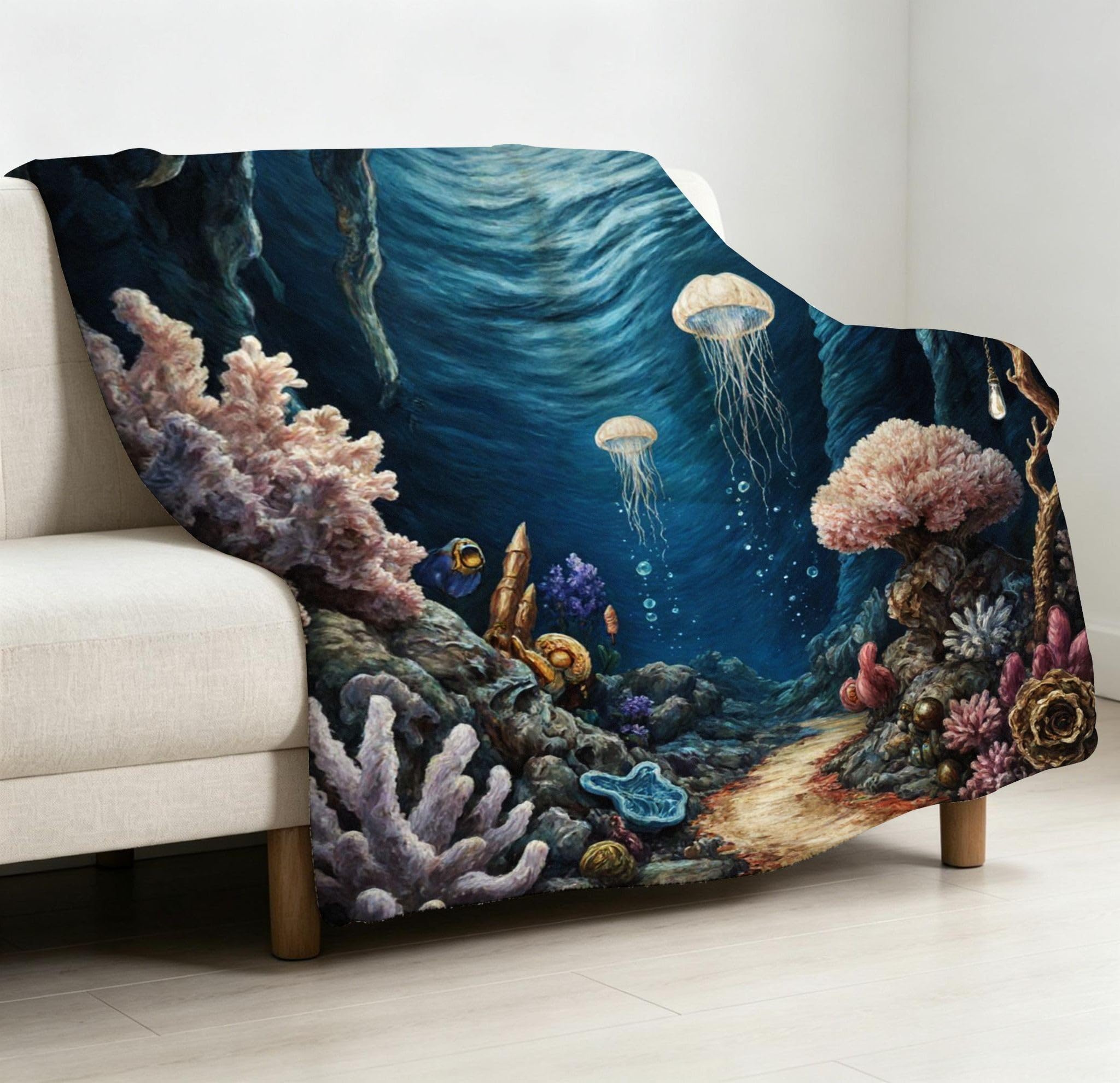 Manta Grande 180x220 cm Gato 3D Polar Franela Térmica-A397