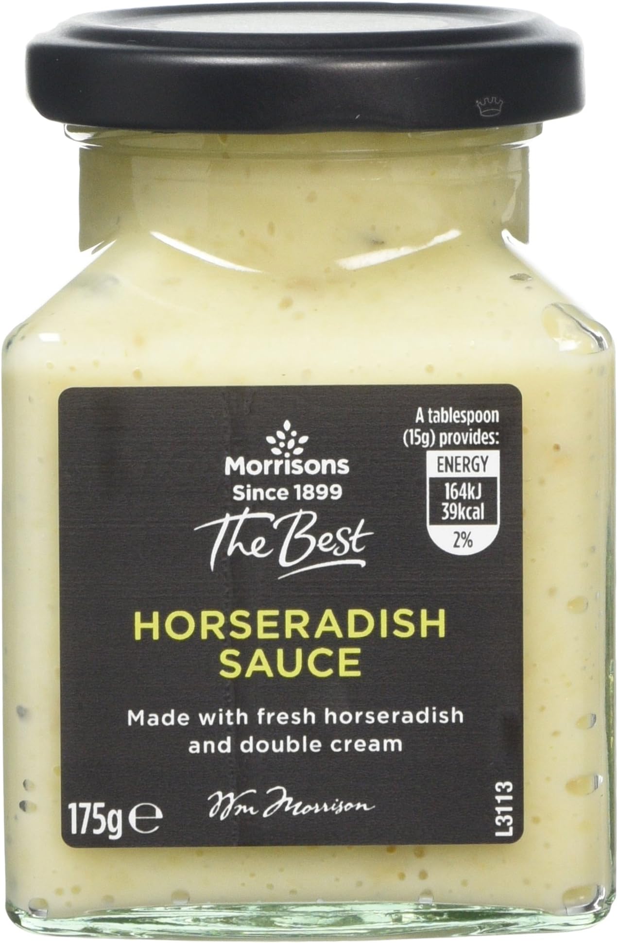 Morrisons The Best Horseradish Sauce, 175 g, Pack of 6