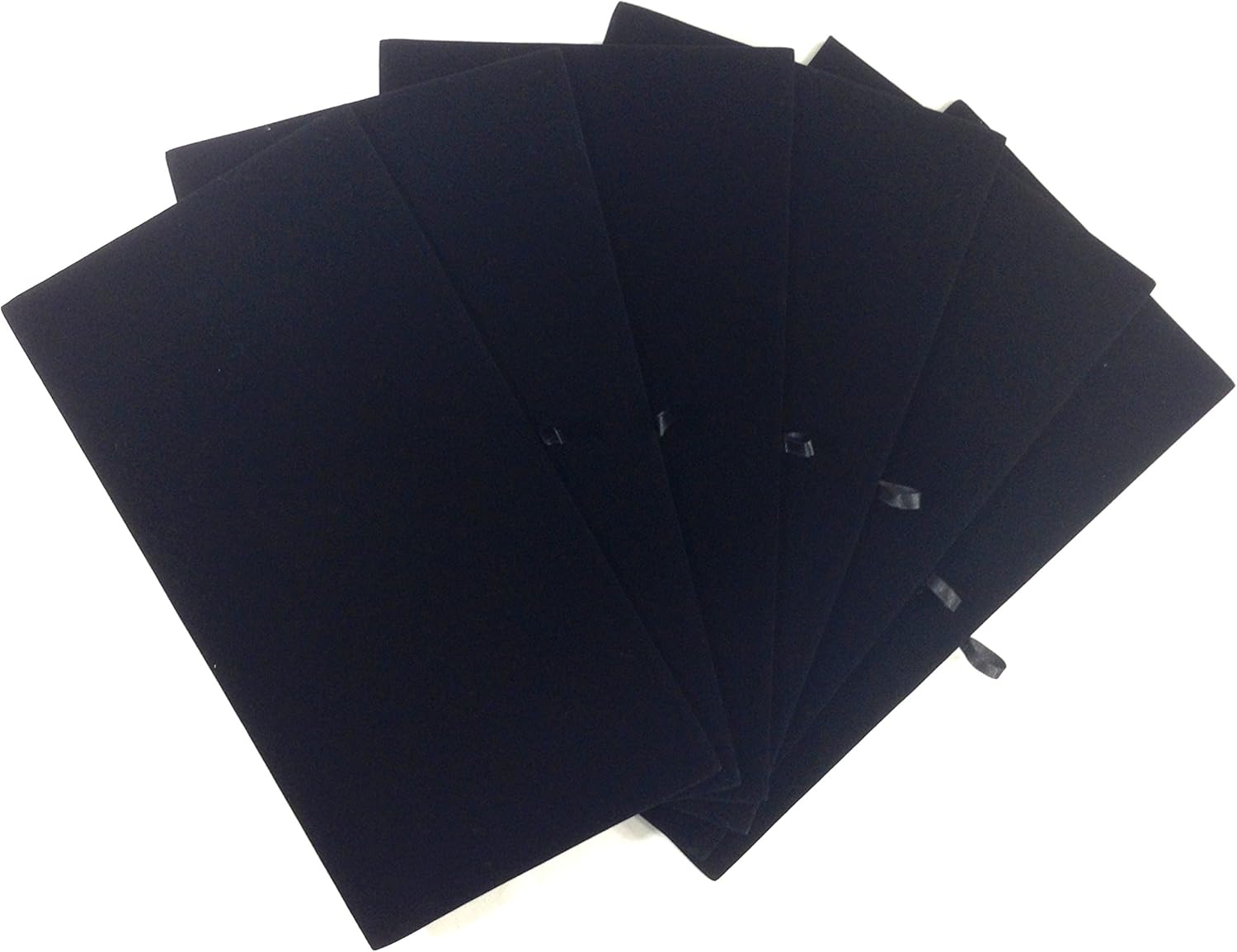 Luxurious Black Velvet Jewelry Display Pads 14 1/8" (pack of 6) : Clothing, Shoes & Jewelry