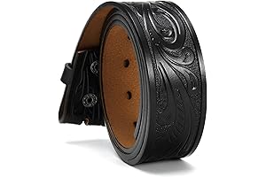 Unbridled Western Spirit: Buckle-less Cowboy Belt for Timeless Style