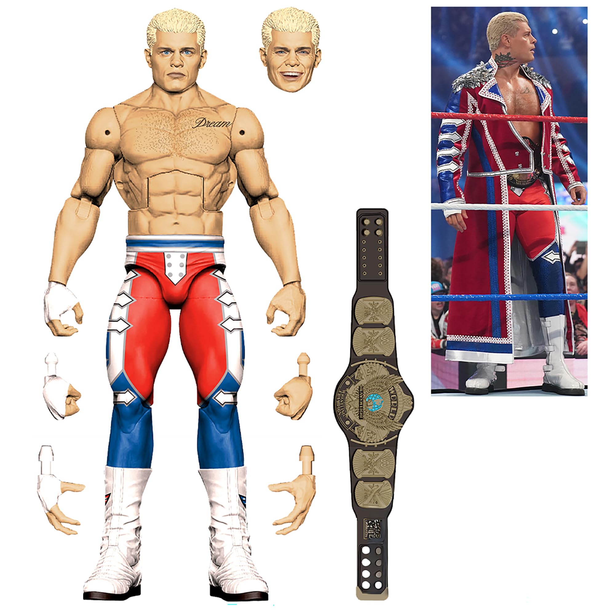 WWE Cody Rhodes (Winged Eagle) 2026 Defining Moments (Wave 2) Ringside Exclusive