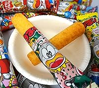 Vista 3 de Surtido de bocadillos de comida chatarra japonesa "Umaibo" 100 paquetes de 11 tipos