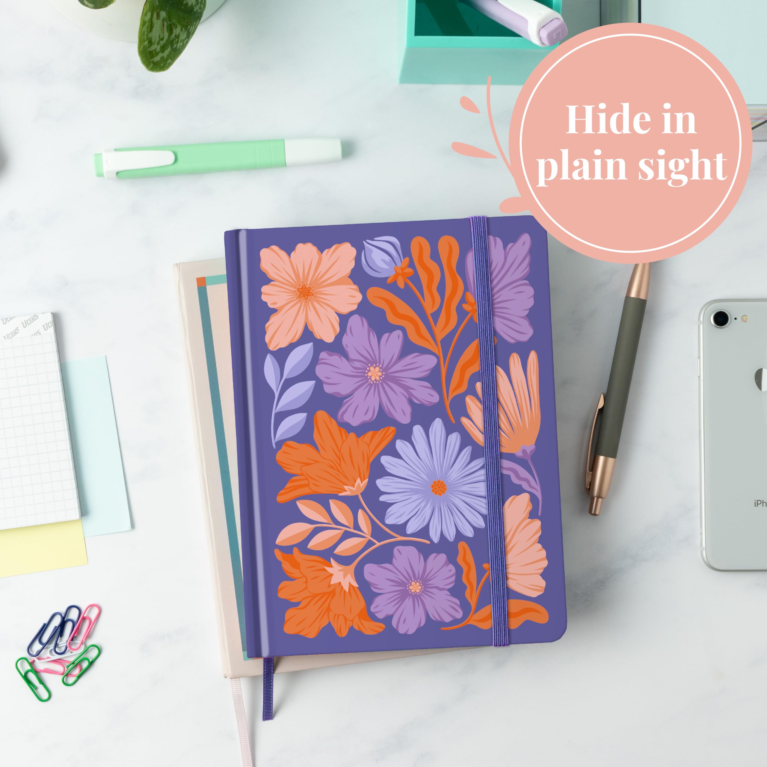 Quaderno Password Rileys & Co. - Copertina Rigida, Pagine Alfabetiche, 144 Pagine Per Login E Username - Foto 3