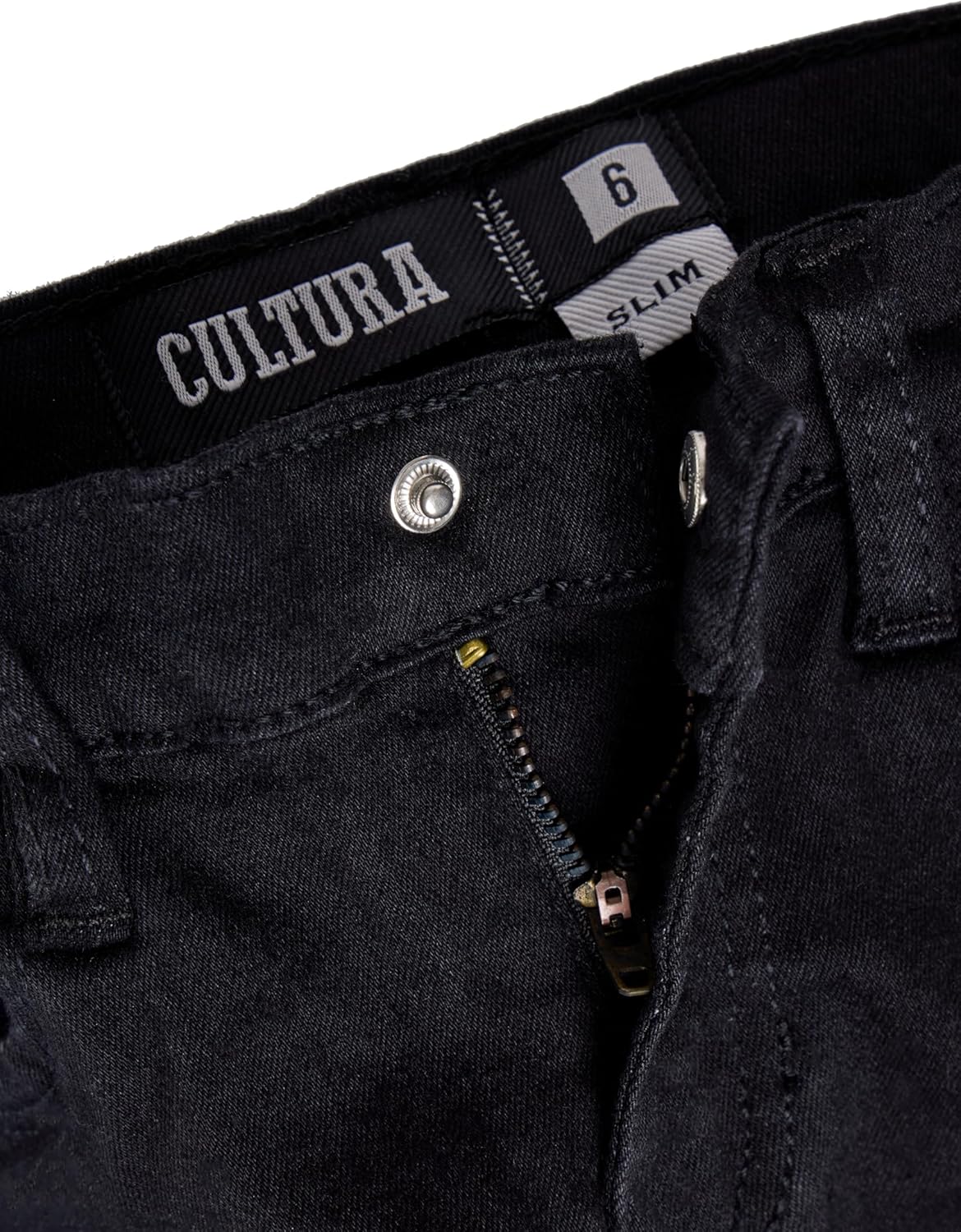 CULTURA Boys Pants (4-20), Big Boy & Little Kids Stretch Slim Fit Jeans for Boys - Image 3