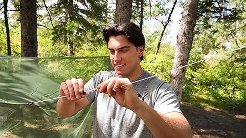 Vista 18 de Coghlan's Hiker's Rectangular Mosquito Net Blanco