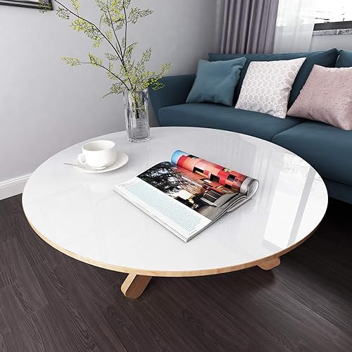 Miniatura 3 de Livelynine Papel tapiz blanco brillante de 15.8 x 394 pulgadas, papel de contacto para gabinete de cocina, papel de contacto, impermeable