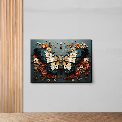 Miniatura 6 de Boho Nursery Wall, Butterfly Wall Decor Prints Art, Butterfly Art prints, Toddler Bedroom Bathroom Room Playroom Classroom Cute Modern Boho Print