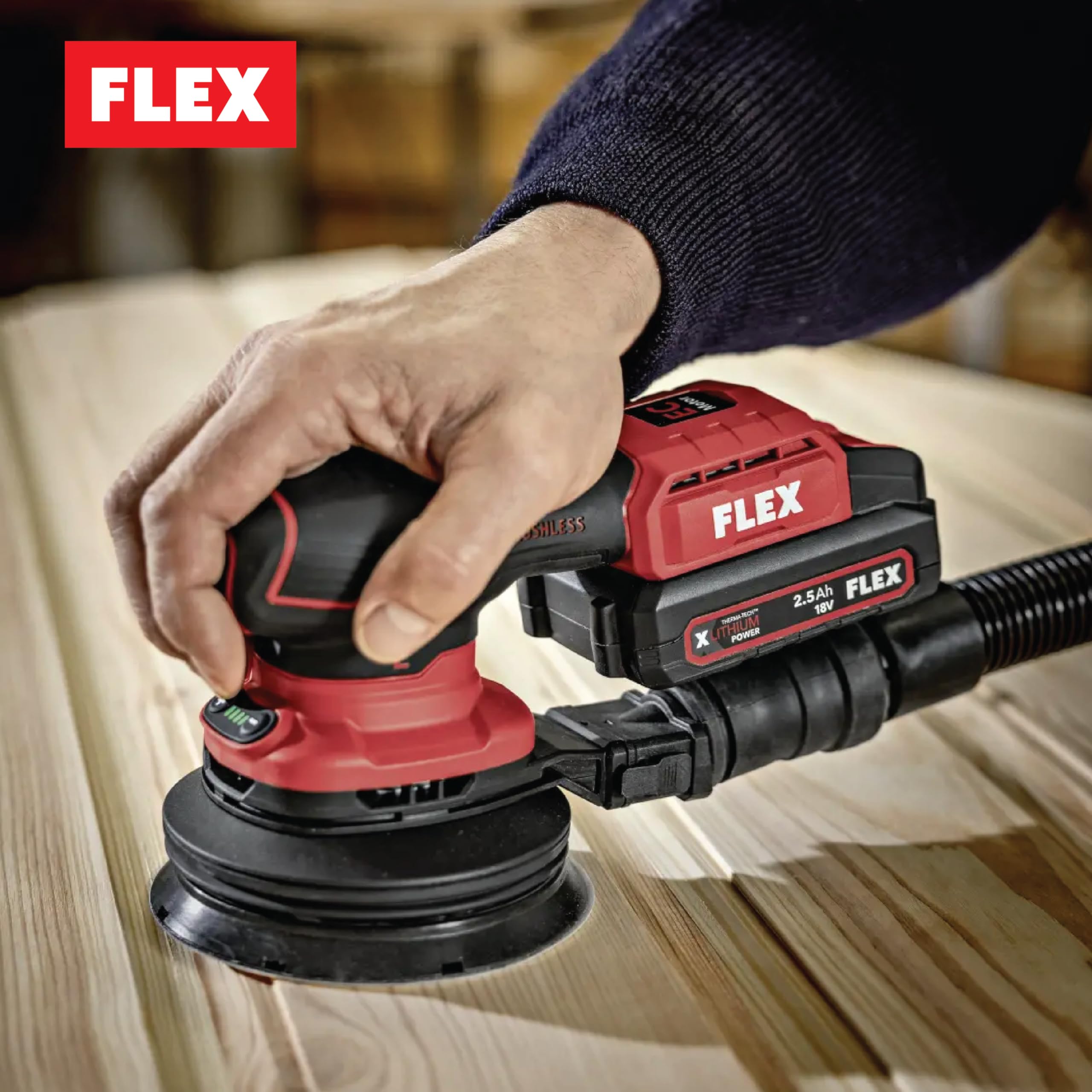 ＊しず＊　0218 Flex Akumulatorowa szlifierka mimośrodowa ORE 2-125 18-EC