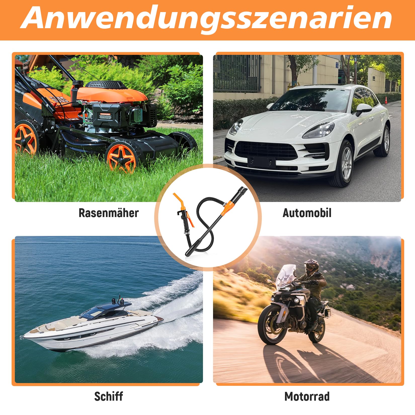 Pompe de transfert électrique avec gants, pompe à carburant pour bidons, pompe de transfert électrique, alimentée par batterie, 9 L/min (2,4 GPM) pour voitures et motos | Pompe de transfert électrique avec batterie - Pompe à huile portable 2,4 GPM (9 l/mi