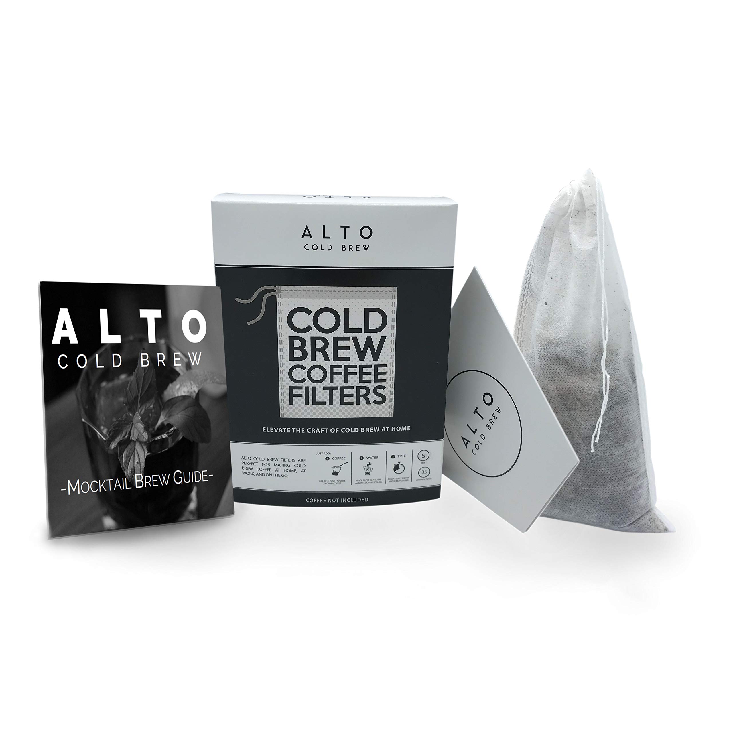Buy Alto Cold Brew No Mess Disposable Cold Brew Coffee Filters 35