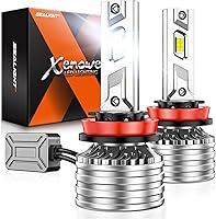 Vista 11 de SEALIGHT Bombillas X4I H4/9003/HB2, bombillas antiniebla para faros delanteros H4, con anillo de bloqueo ajustable, ventilador de refrigeración