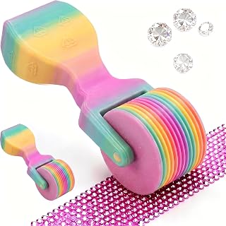 2 Pack Diamond Painting Roller Tool, Detachable Diamond Art Roller for Straightening & Pressing Drills, Essential Craft Tool for Square/Round Drill Canvas Kits, Rhinestone Embroidery Supplies