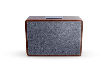 PHILIPS Audio TAS2228/94 20W 2.0 Ch Bluetooth Speaker with Retro Wooden Design, Aesthetic Look, Long Lasting Battery Life, Multipoint Connectivity - Bluetooth, USB, FM, Mic Input (Brown)