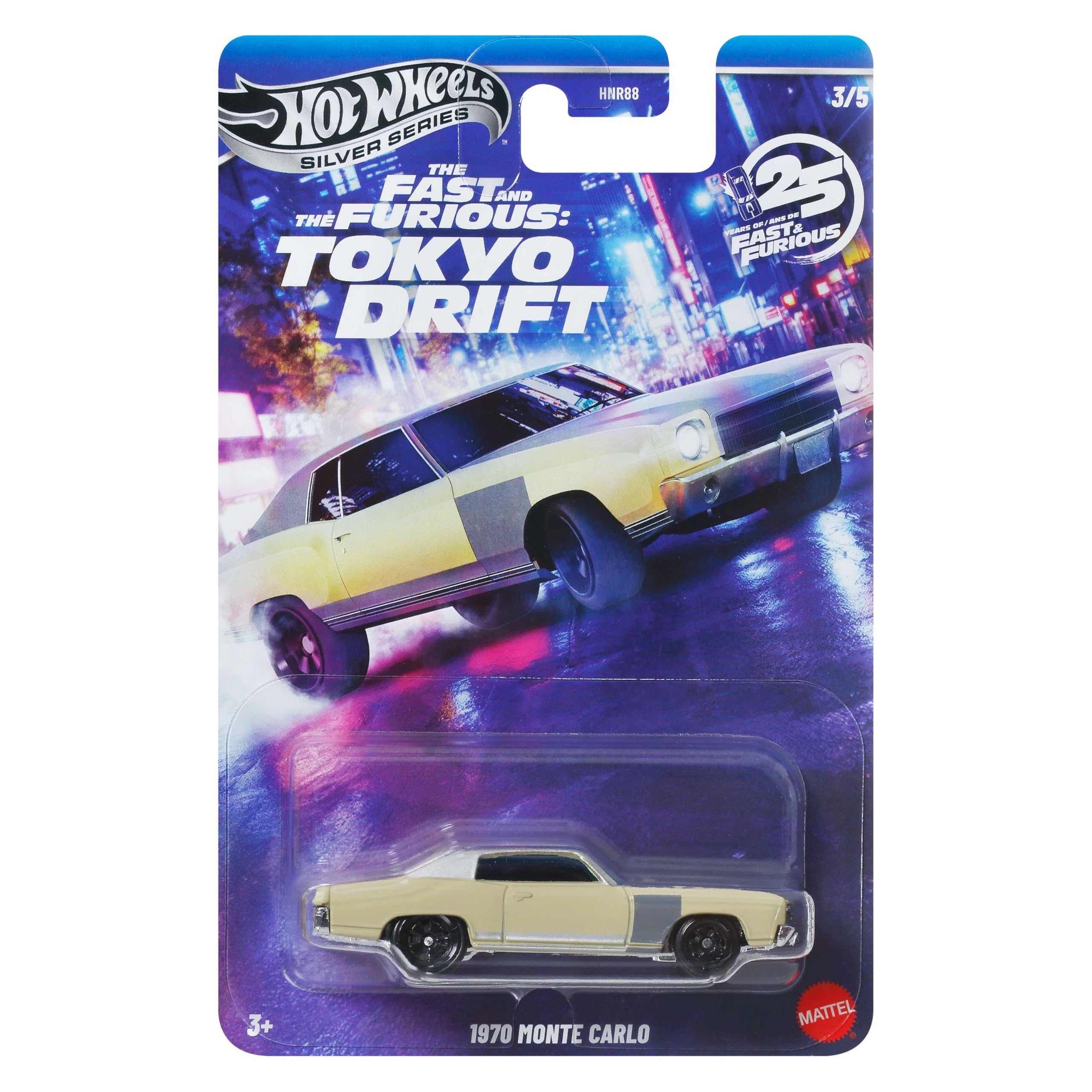 ワイルドスピード 東京ドリフトChevrolet Monte Carlo Hot Wheels FAST AND FURIOUS Tokyo Drift Auto 1970 Monte Carlo