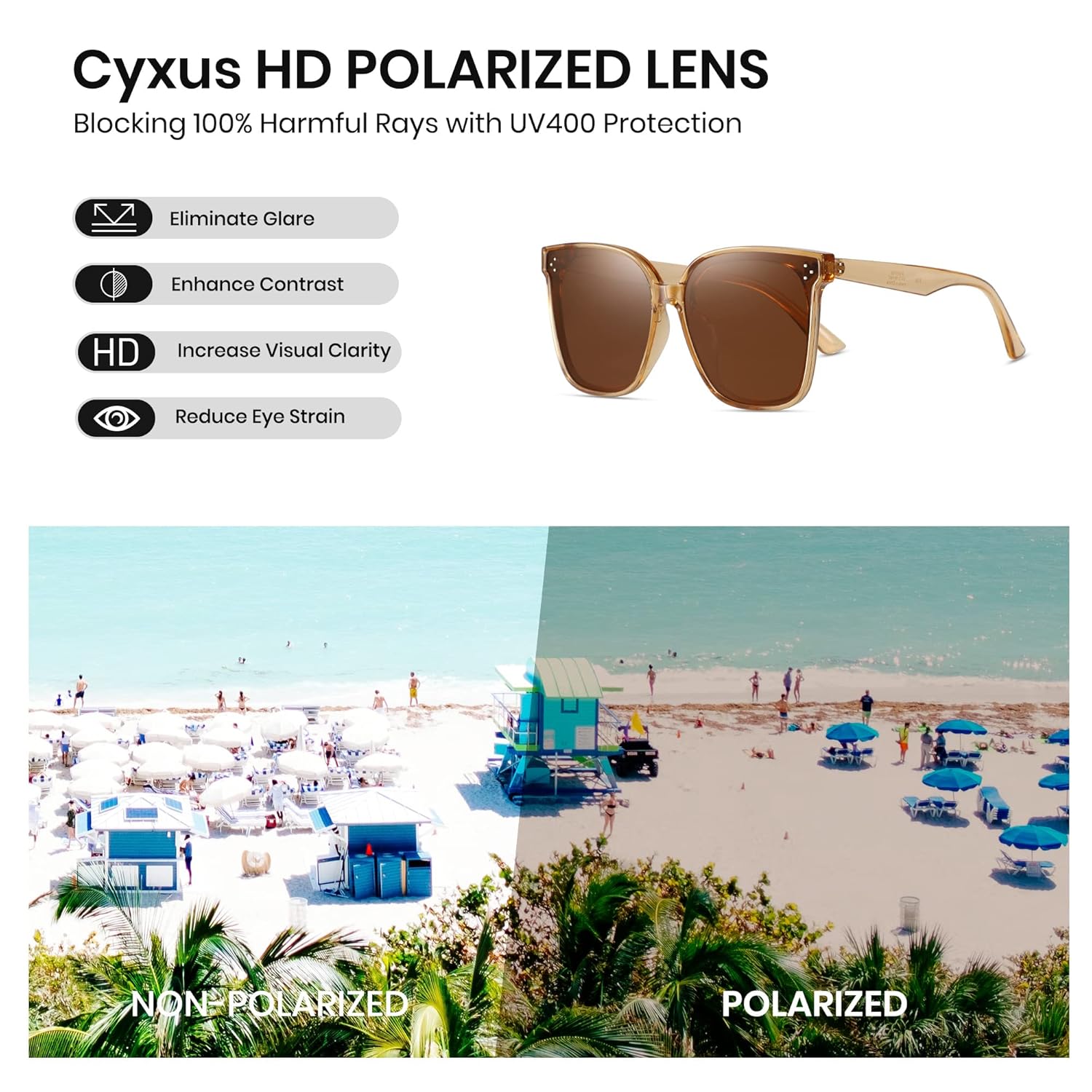 Cyxus Óculos de Sol Aviador Polarizados para Homens/Mulher, Lentes Espelhadas Clássicas Com Proteção UV em promoção! Veja a oferta e mais achadinhos de Óculos de sol 3 Hoje é o melhor dia para comprar Cyxus Óculos de Sol Aviador Polarizados para Homens/Mulher, Lentes Espelhadas Clássicas Com Proteção UV com aquele preço maroto! Promoção! Aproveite a oferta! 3