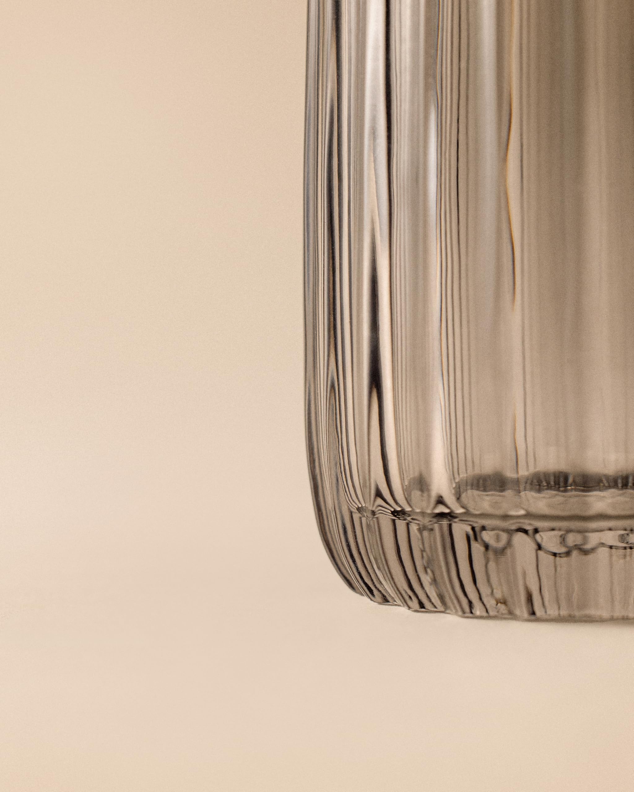 Cosmic Lido Vaso Portacepillos para Encimera de Baño con Diseño Contemporáneo y Circular. Soporte para Cepillos de Dientes de Cristal de Color Bluish Green