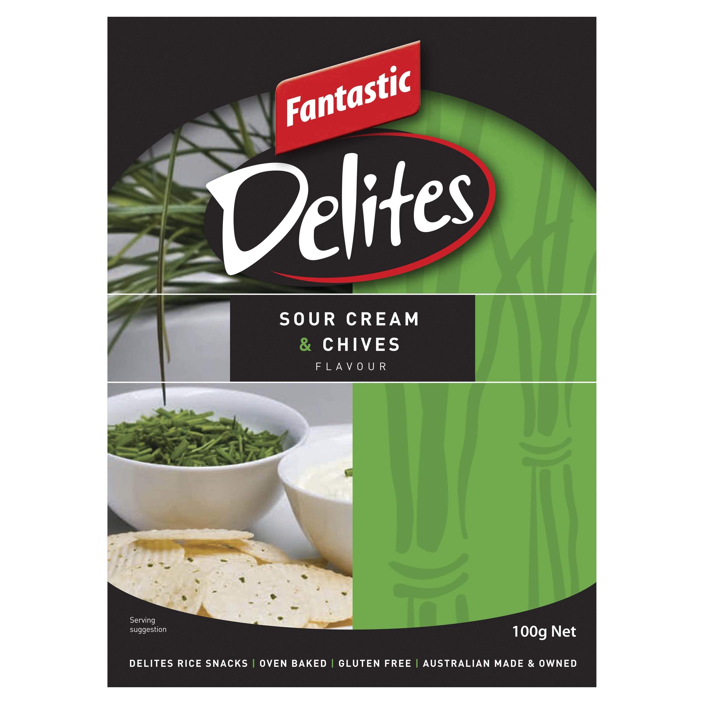 Fantastic Delites Sour Cream And Chives 100g — view 4