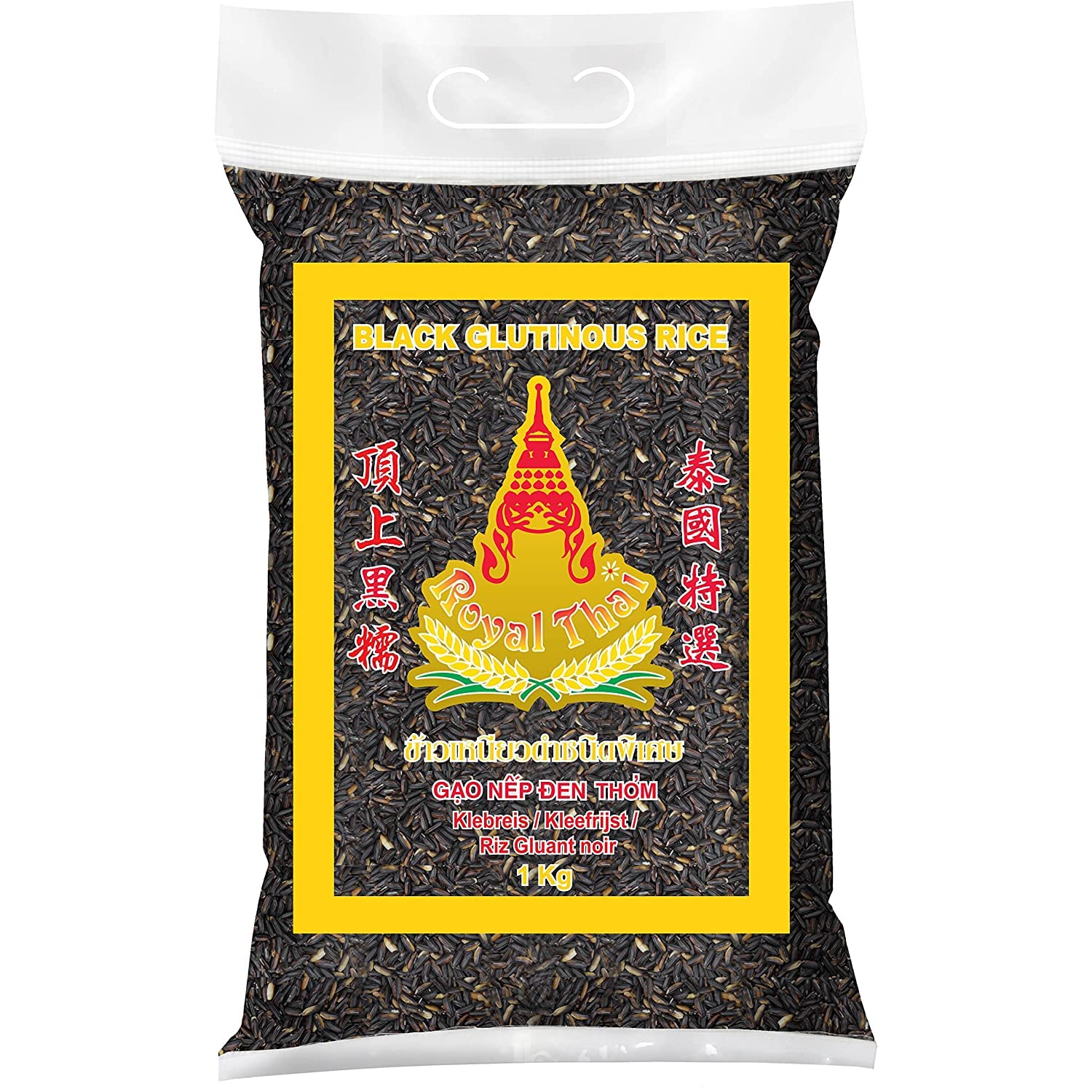 ROYAL THAI RICE - Colle adhésive noire (3 x 1 kg)