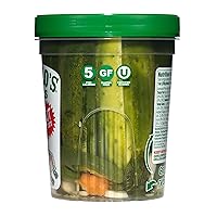 Vista 4 de Grillo's Pepinillos de Eneldo Picante, 32oz