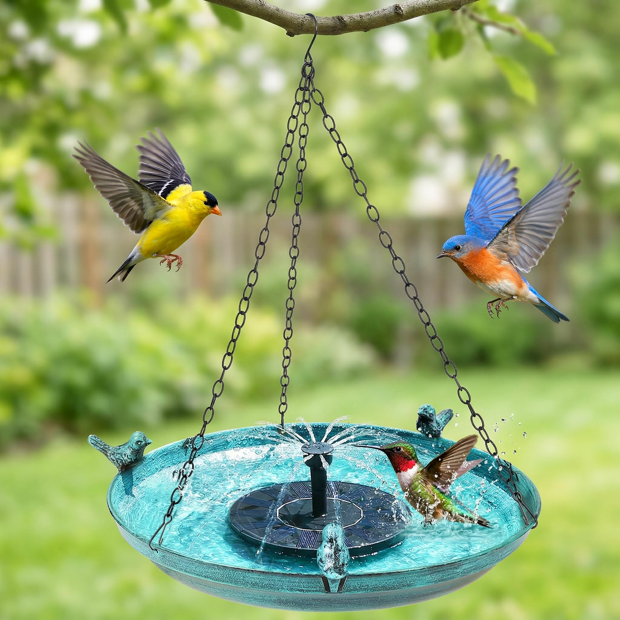 DazSpirit Hanging Bird Bath